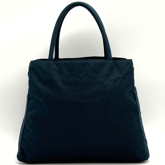 Prada Blue Handbag Green Nylon - Picture 1 of 8
